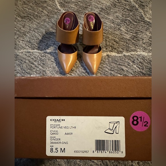 Coach Heels (Ginger) - Size 8.5 - Picture 4 of 8